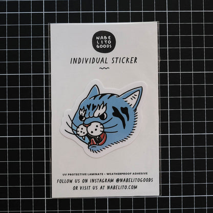 Intense Cat Gaze Sticker